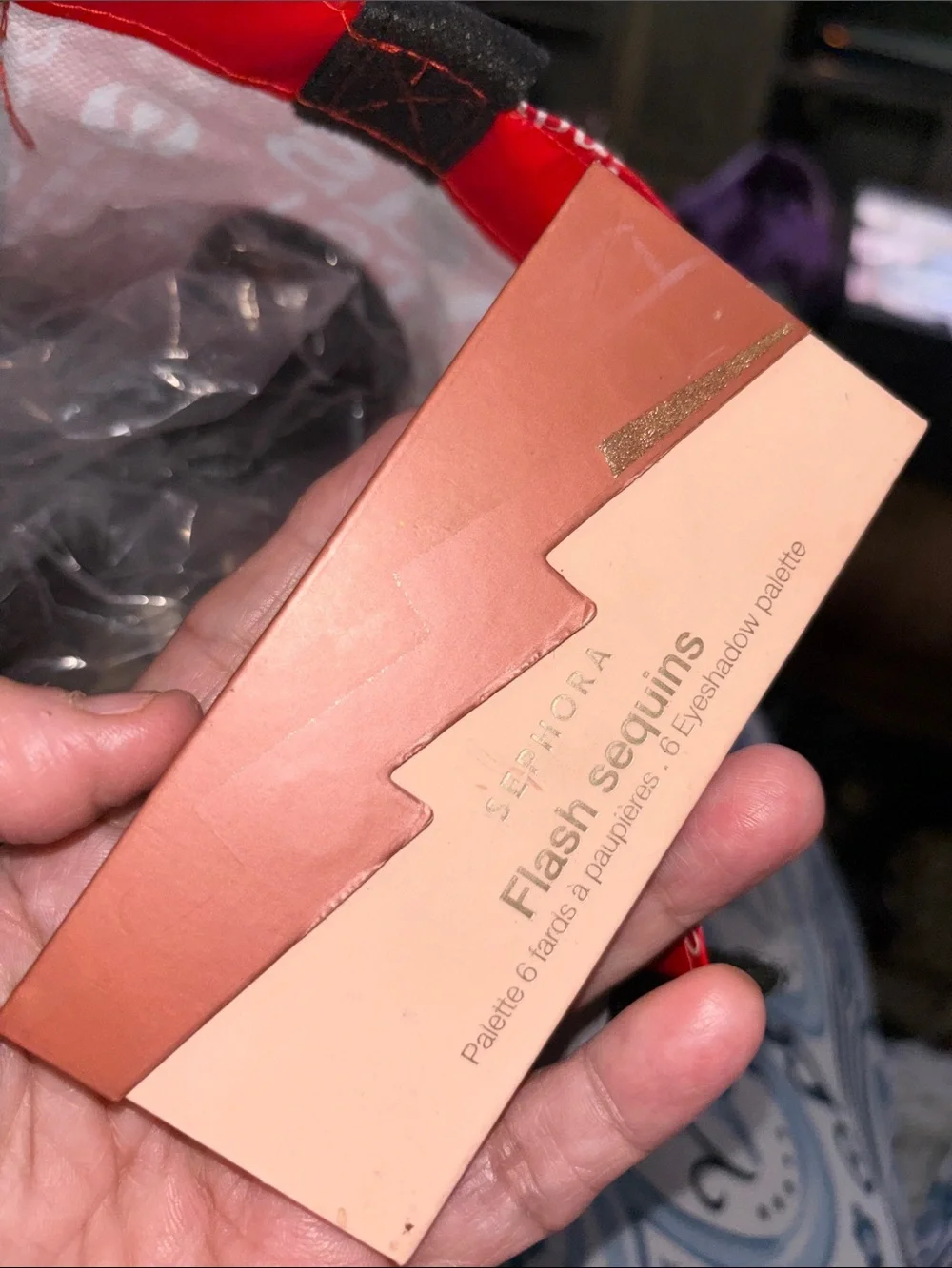 Sephora Six-Shade Eyeshadow Palette — Copper, Gold & Taupe Neutrals